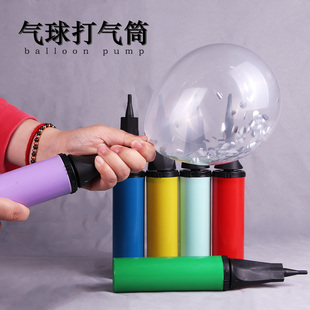 Balloon Inflator Inflatable Balloon Inflatable Tool Push Inflatable Pump Holiday Scene Decorations Arrangement Supplies