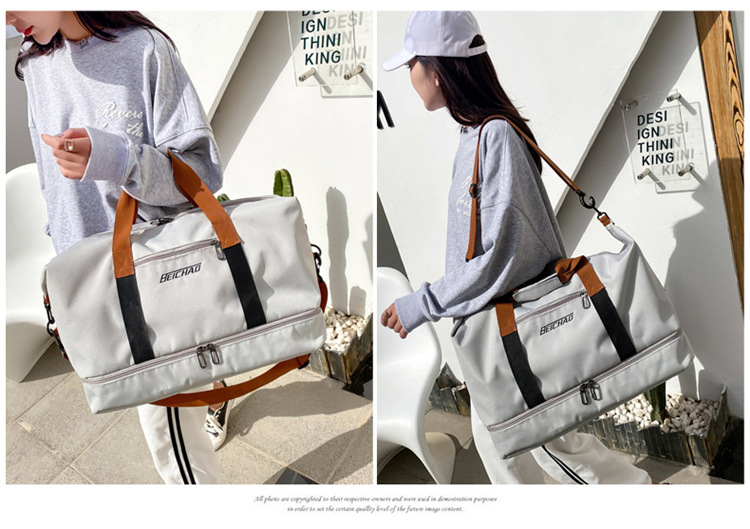 New style travel bag Korean portable shortdistance travel luggage bag large capacity gym bagpicture16