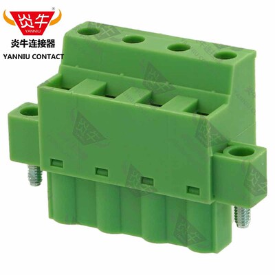 7.62mm炎牛凤凰插拔式PCB接线端子KF2EDGKCM/FRONT-GMSTB2.5 STF