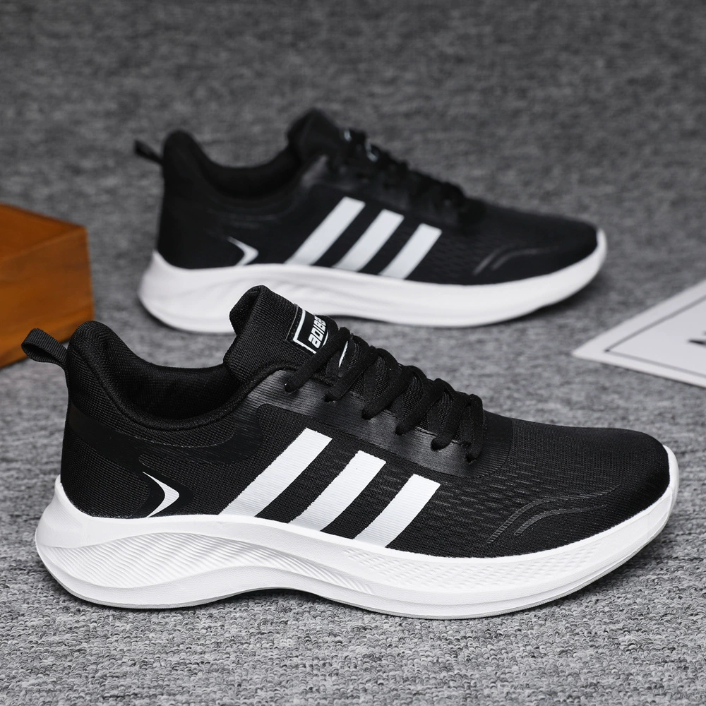 Весенняя новая повседневная мужская обувь с тремя полосами для мужчин и женщин легкая беговая спортивная обувь модная повседневная обувь оптом