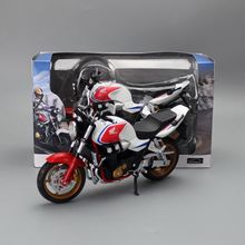 奥图美合金模型1:12摩托车本田CB1300SF经典古典机车收藏摆件玩具