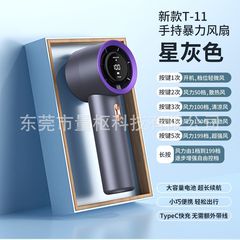 2025国境を越えた新型T11高速手持ち小型ファンUSBミニ屋外ポータブル無葉タービンファン