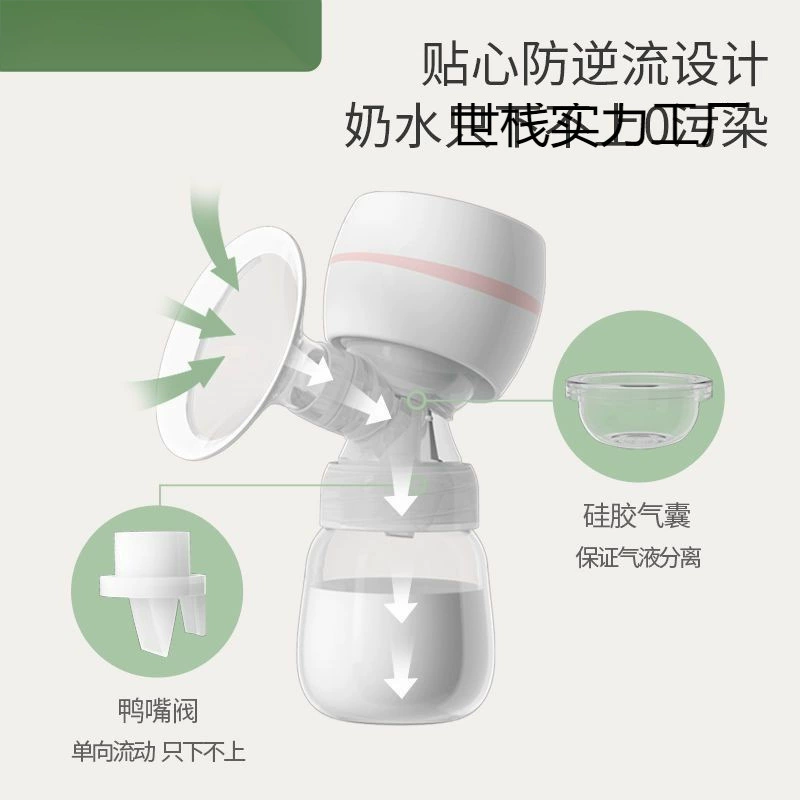 Automatic mute breast pump, postpartum massager for young mother, fully automatic, support lactation