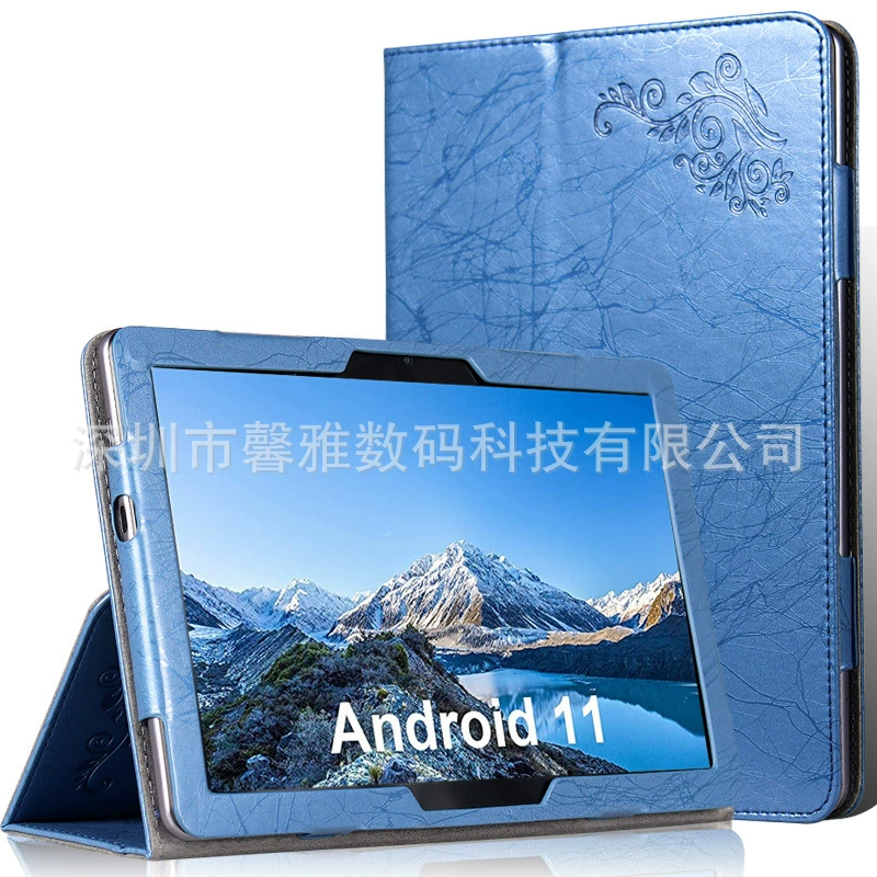 Чехол для планшета BlackView tab10 TAB 10 Pro 10.1-дюймовый кожаный чехол PU с опорой для руки и сумкой