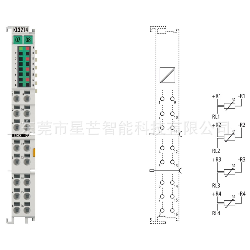 倍福KL3214总线端子模块德国BECKHOFF模块KL3214全新原装现货议价