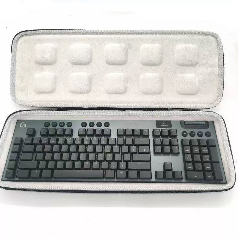 Labeling Logitech G913/G913Tkl Keyboard Eva Storage Bag Waterproof and Anti-Fall Hard Shell Eva Storage Box with High Protection Labeling Logitech G913/G913Tkl Keyboard Eva Storage Bag Waterproof and Anti-Fall Hard Shell Eva Storage Box with High Protection