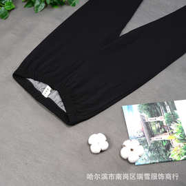 中医推荐棉裤春夏保暖排湿男女高腰长裤子纯棉面料可外穿百搭防寒