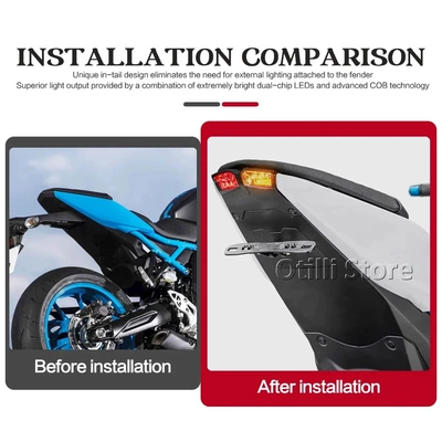 Nömrə qabı 2023-2025 Integrated Led Taillight