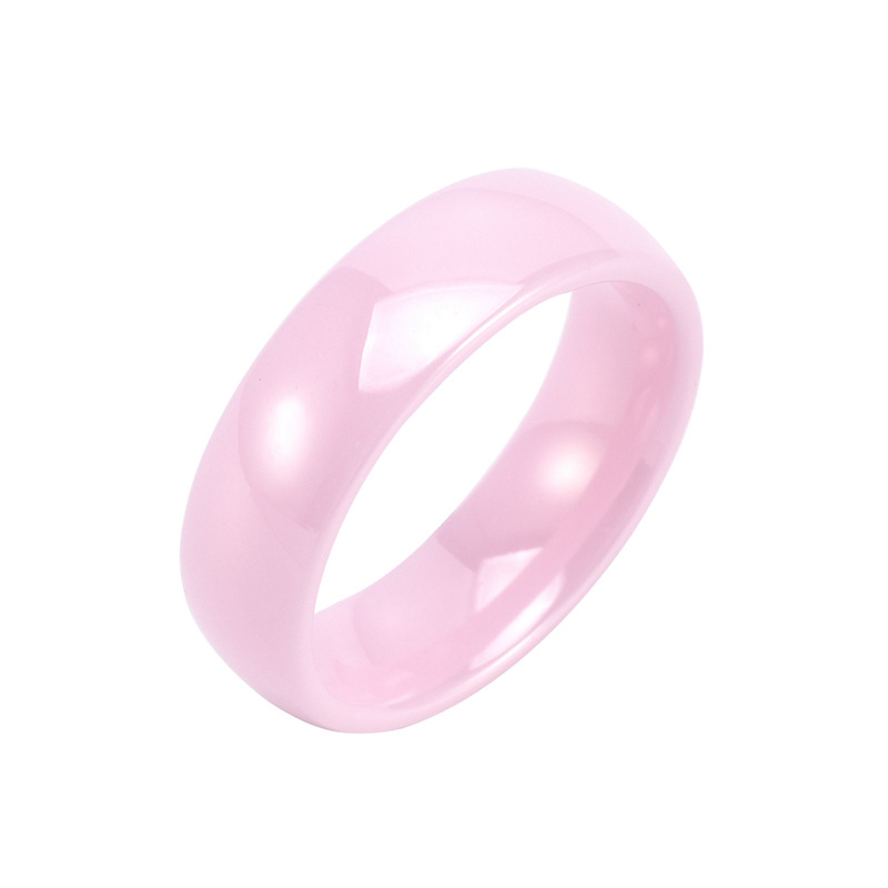 1 Piece Quantity Vintage Style Geometric Ceramics Plating Unisex Rings
