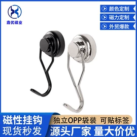 永磁材料;门后挂钩
