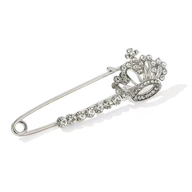 Vintage Perlen Und Strass Blumen Brosche Für Damen Und Herren_voghion.com