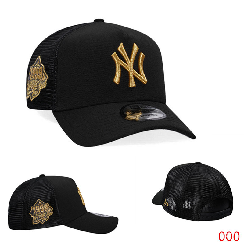 クロスボーダー NY LA 帽子卸売調節可能な野球帽チーム年記念キャップクラシックスポーツカーブつば帽子|undefined