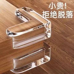 桌角防撞角护角软防磕碰直角包桌子柜子柜角窗角保护套透明硅胶贴