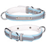 Protective retroreflective comfortable choker engraved with leash, anti-lost