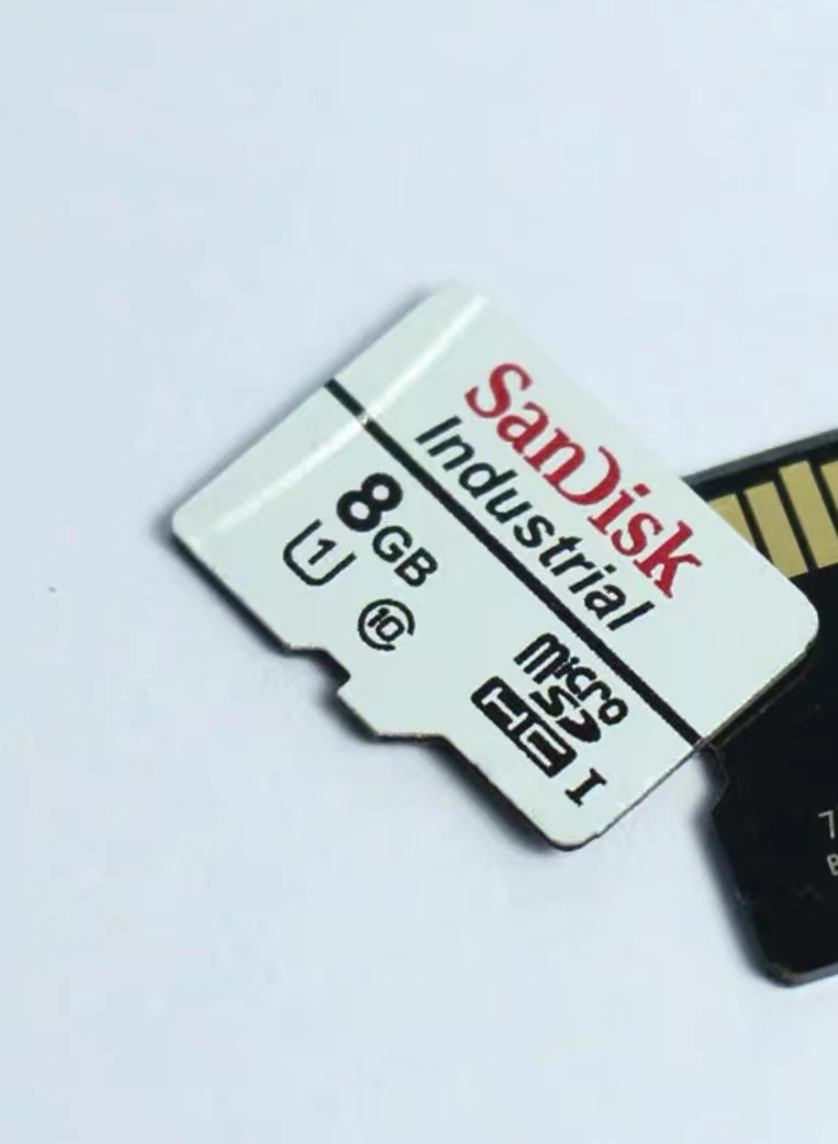 SanDisk Storage White Card