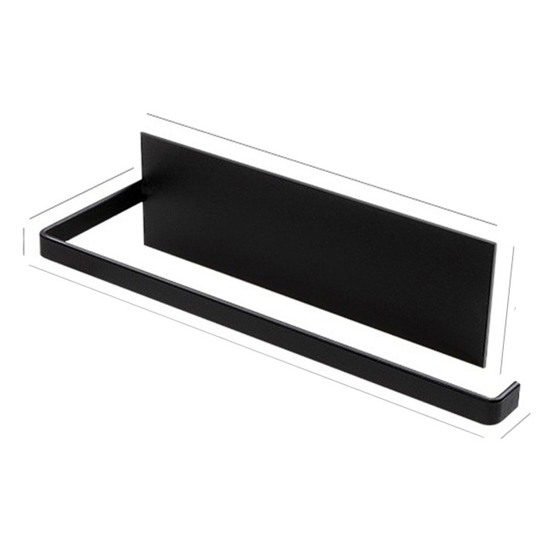 De estilo japonés de hierro soporte de tejido magnético de cocina ponche-libre de almacenamiento de rack refrigerador de plástico rollo de papel de succión magnética estante lateral