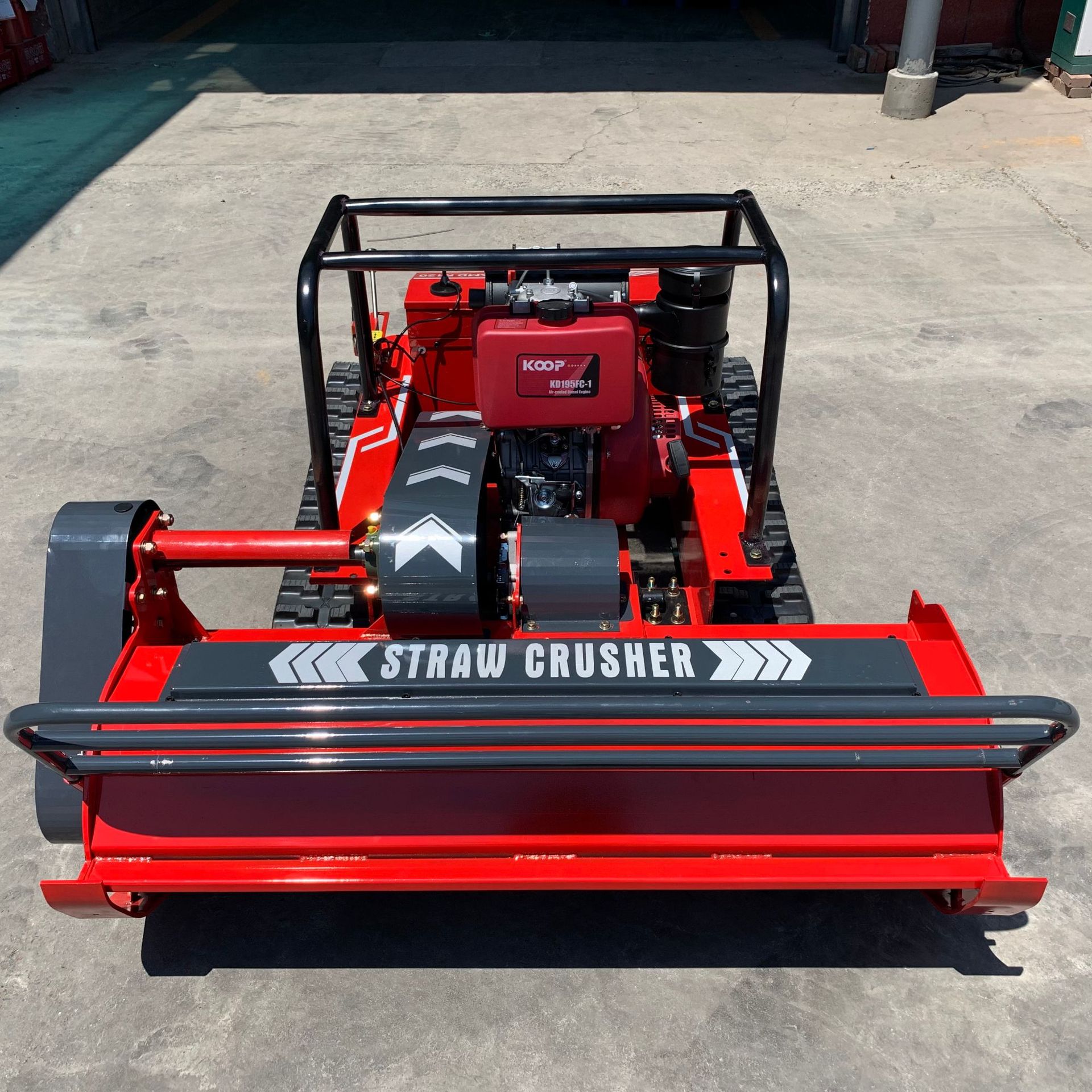 120cm柴油割草机工厂 HT1200型大马力碎草机 出口韩国开荒机现货