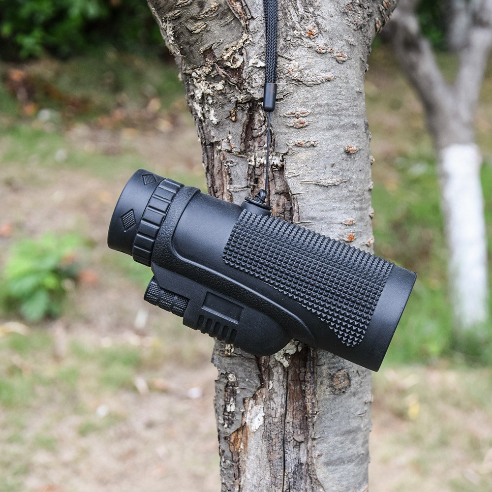 私模批发40×60钻石纹单筒望远镜高倍高清户外便携观鸟望远镜