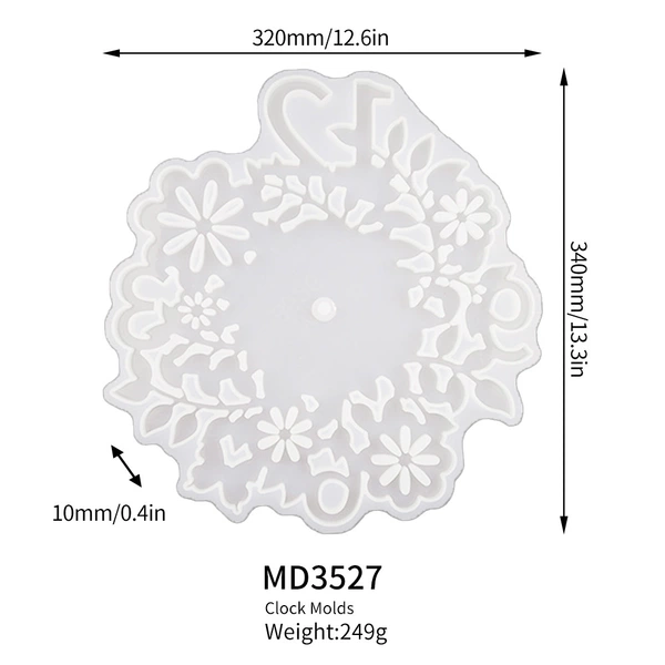 Большой молд для часов_MD3527