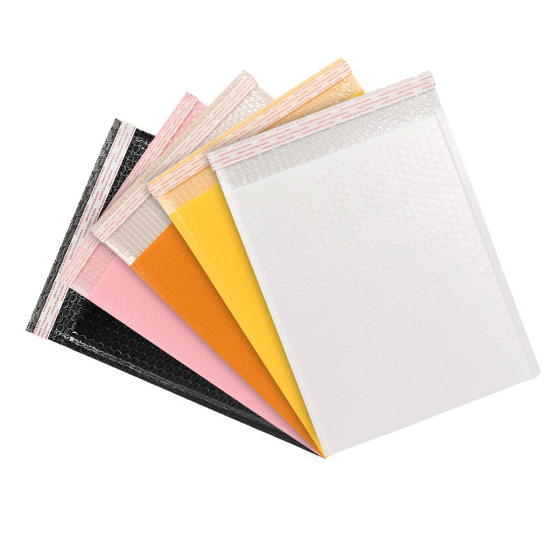 现货加厚哑光珠光膜气泡袋服装包装袋气泡信封袋防水泡沫袋快递袋