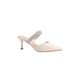 Su Yinyin same style 2024 spring new one-strap pointed toe back air stiletto closed toe high heel sandals for women Summer