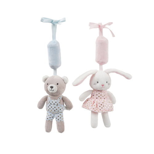Wholesale Manufacturer Baby Bed Rattles, Infant Hanging Decor, European and American INS Baby Toys, Soothing Wind Chimes, Polyester Shake Rattles