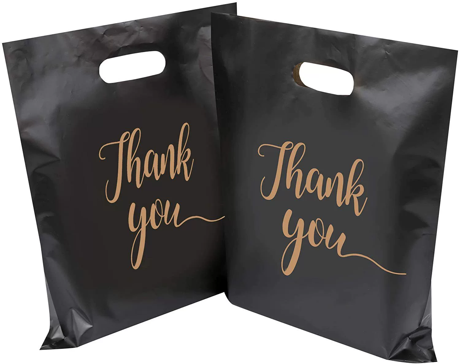 PE пластиковая сумка на запястье Amazon электронная коммерция Спасибо сумка утолщенная усиленная сумка для покупок с логотипом