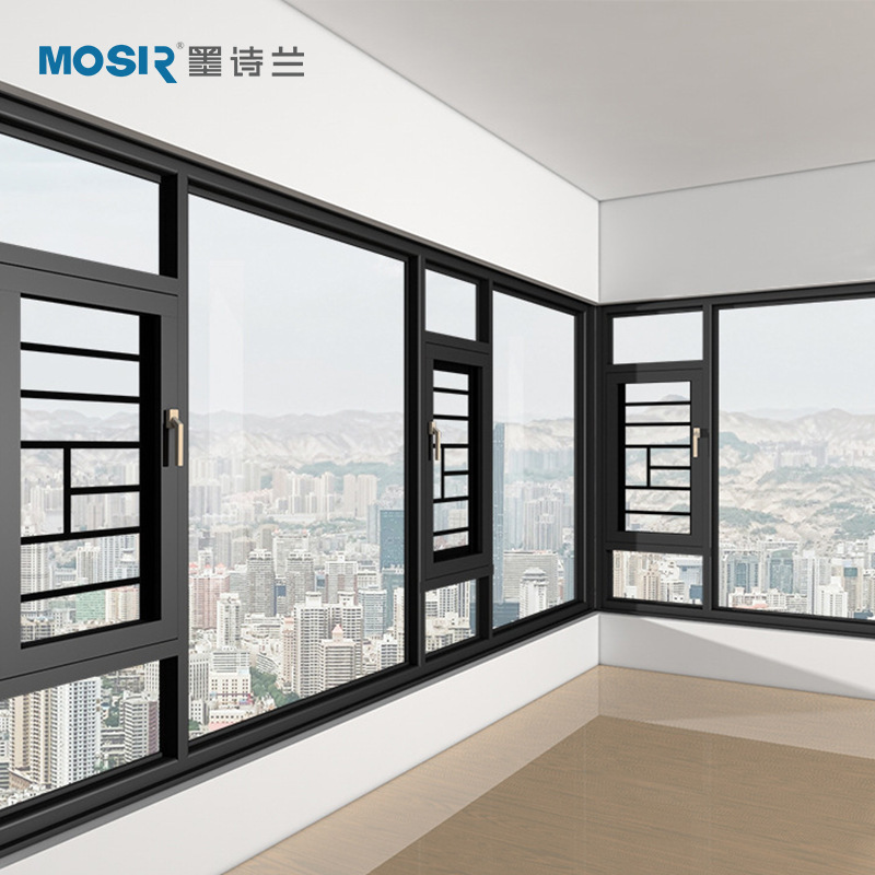 自建房铝合金门窗商品房卧室卫生间封阳台双层隔音断桥铝系统窗户|undefined