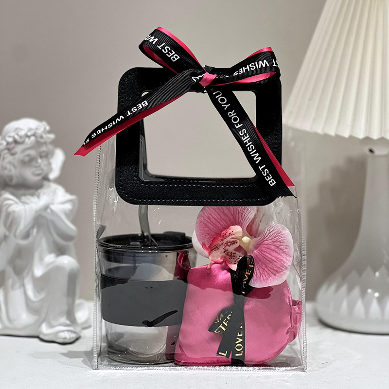 스타일 7 (시피컵 + 아이마스크 + 장식용 꽃)