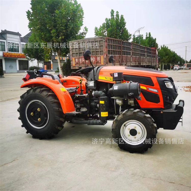 低矮小型大棚王拖拉机 萨丁604四驱拖拉机 果园大棚犁地拖拉机