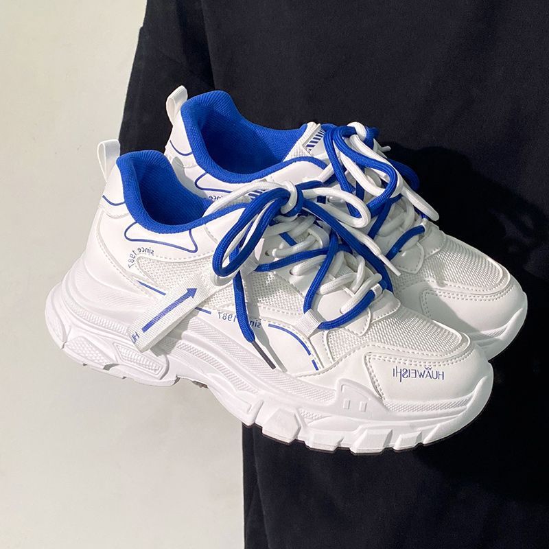 Zapatos de papá zapatos de mujer 2024 nuevos zapatos de verano delgados de otoño y invierno pequeños zapatos transpirables con suela gruesa