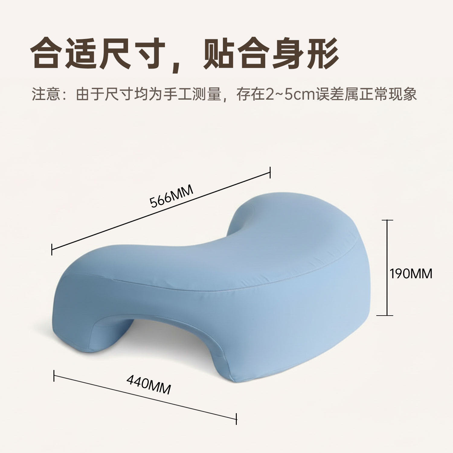 almohada de brazo transfronteriza almohada ergonómica almohada de algodón de memoria lateral siesta almohada estudiante de oficina image 4