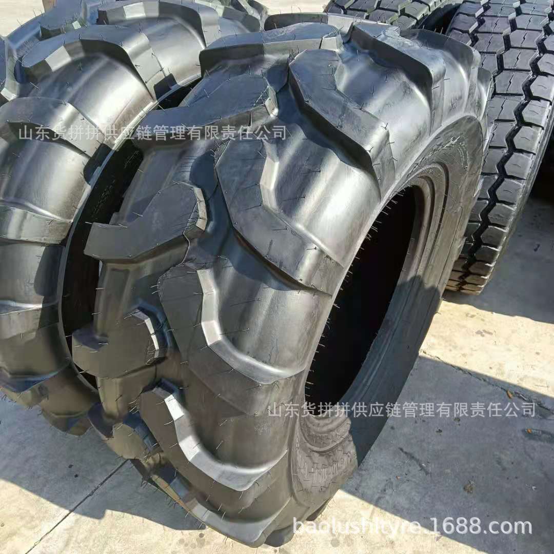 19.5L-24   两头忙 人字轮胎 工程轮胎 R4花纹