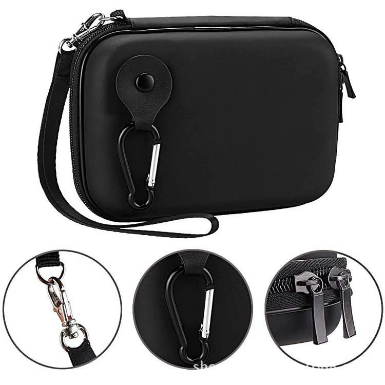 Мобильный жесткий диск анти-ударозащитный пакет анти-падение EVA жесткий диск анти-компрессионный пакет для хранения питания блок-накопитель квадратный молния