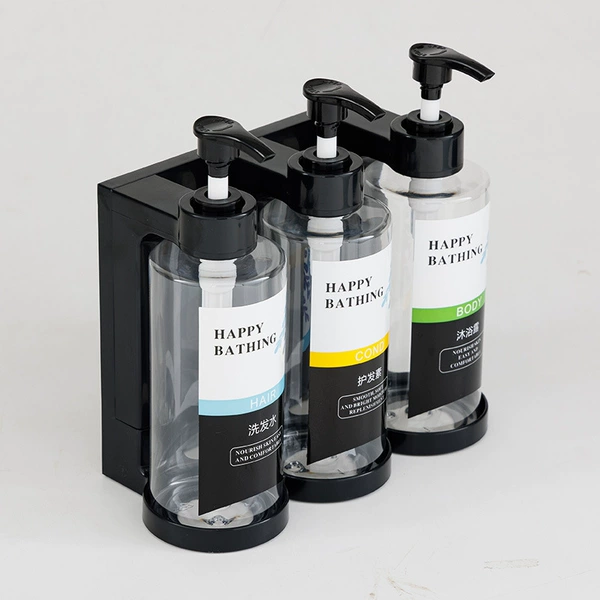Transparent shampoo, shower gel, conditioner, 400 ml
