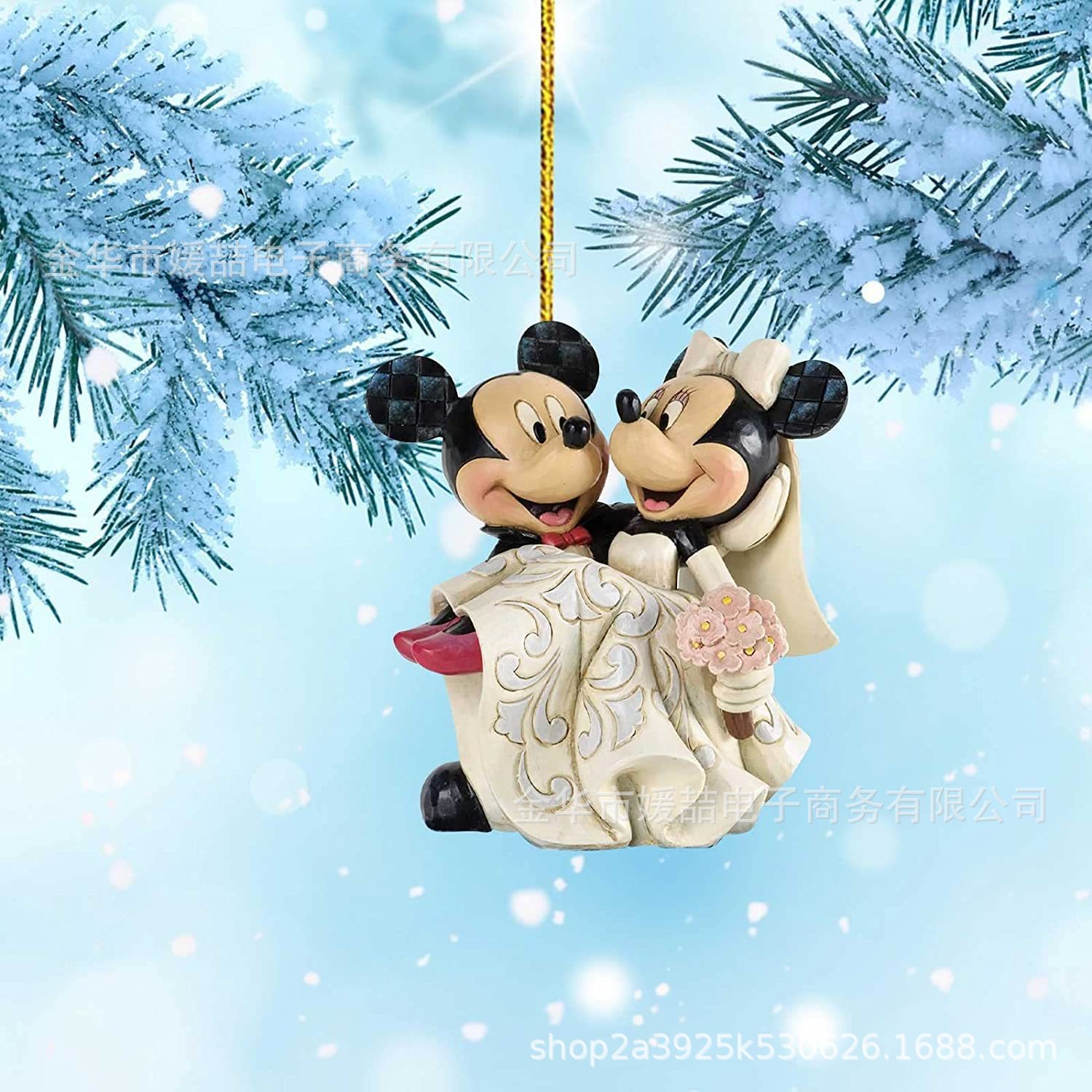 2022-23 Nuevos productos de dibujos animados acrílicos árbol de Navidad decoración colgante mochila de automóvil de Navidad colgante regalos image 18