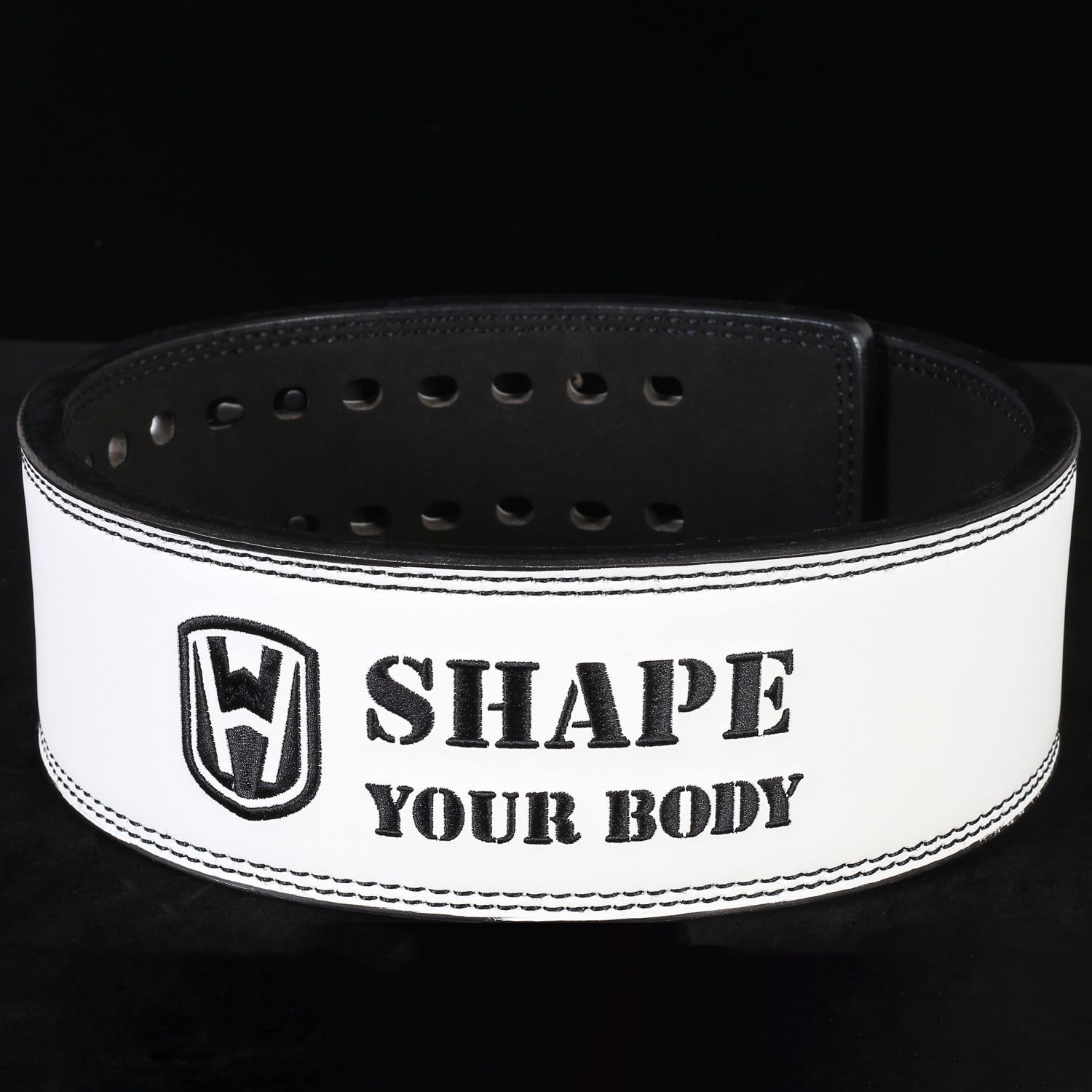 Agrosamiento 13MM fitness piel de vaca cinturón de fuerza palanca de levantamiento de pesas protección de cintura de hebilla rápida nivel de evento unisex profesional