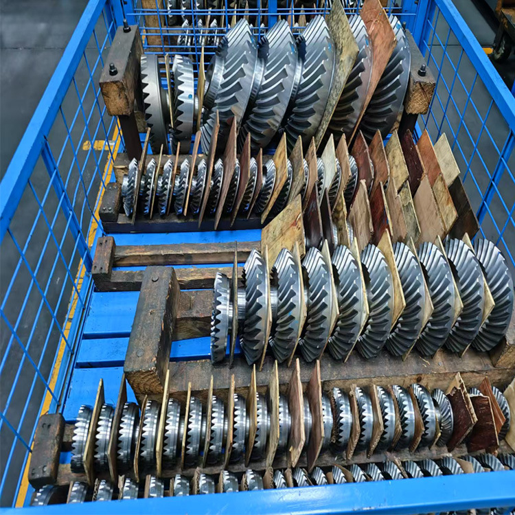 齿轮轴锻件 大型斜齿轮轴 42CrMo渗碳淬火用于风电齿轮箱