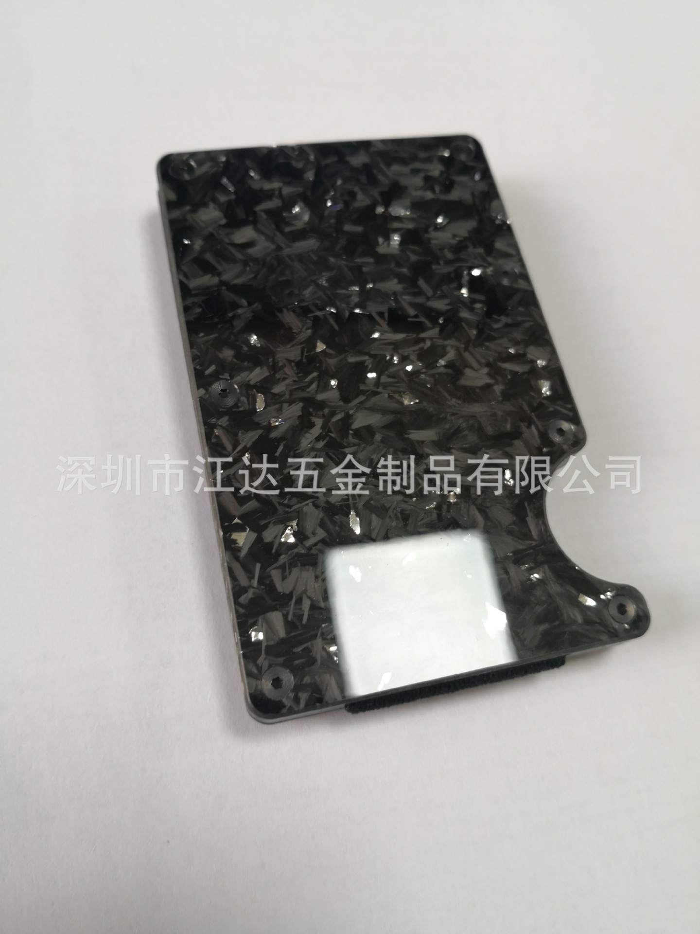 Manufacturer's best-selling carbon fiber wallet, carbon mirror satin wallet, random pattern card holder, metal RFID card holder, card holder