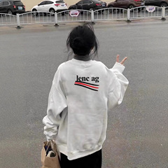 毒家版本现货高品质BL家经典可乐圆领卫衣OS宽松版型男女同款