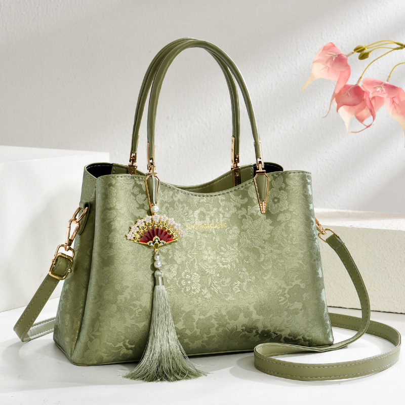 Regalo del Día de la Madre, bolso de moda de madres de mediana edad 2025, nuevo estilo nacional, bolso de mujer chino, bolso de viaje