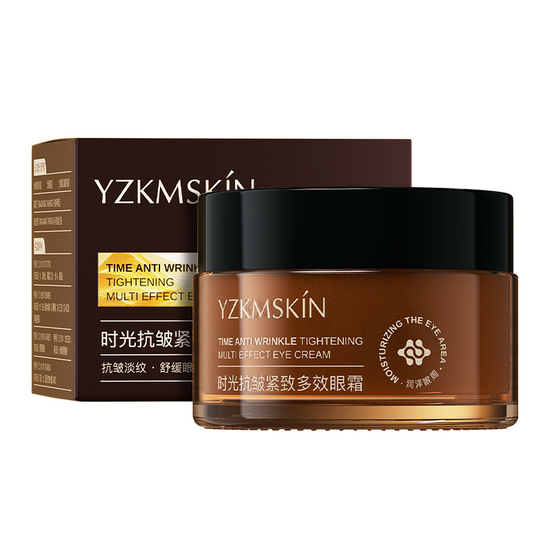 Yazhi ステイアップナイトアイクリーム マルチエフェクト アンチリンクル エッセンス クリーム バイフィズス イースト モーニング ゴールド ナイト コラーゲン 目を落ち着かせ、引き締めます|undefined