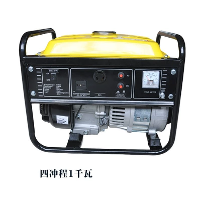 Small generator 110V US standard 220V European standard household outdoor generator set 1KW four-stroke gasoline engine