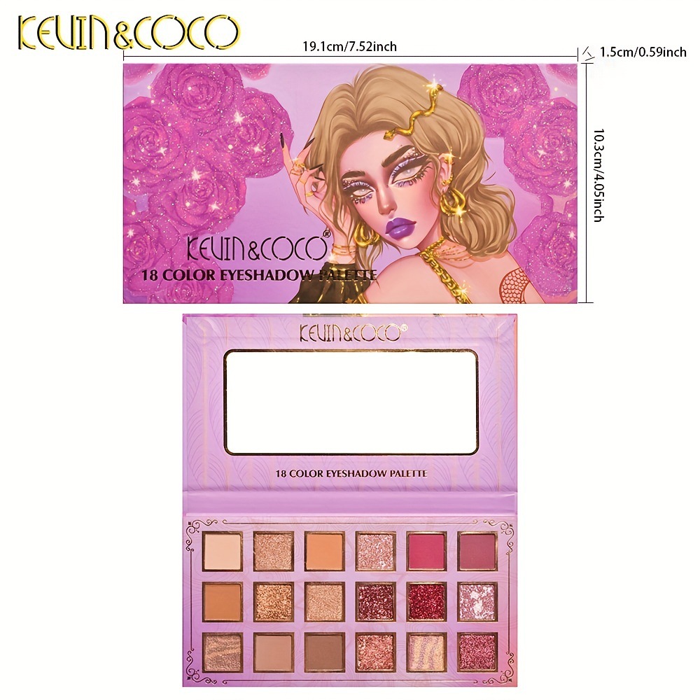 KEVIN&COCO Eyeshadow Palette Image 2