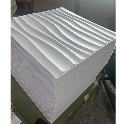 Factory Direct Sale PVC 3D Wall Panels Decorative 3D Wall Panels Wallpanel White Wave 3D Wall Panels Best Selling on E-commerce