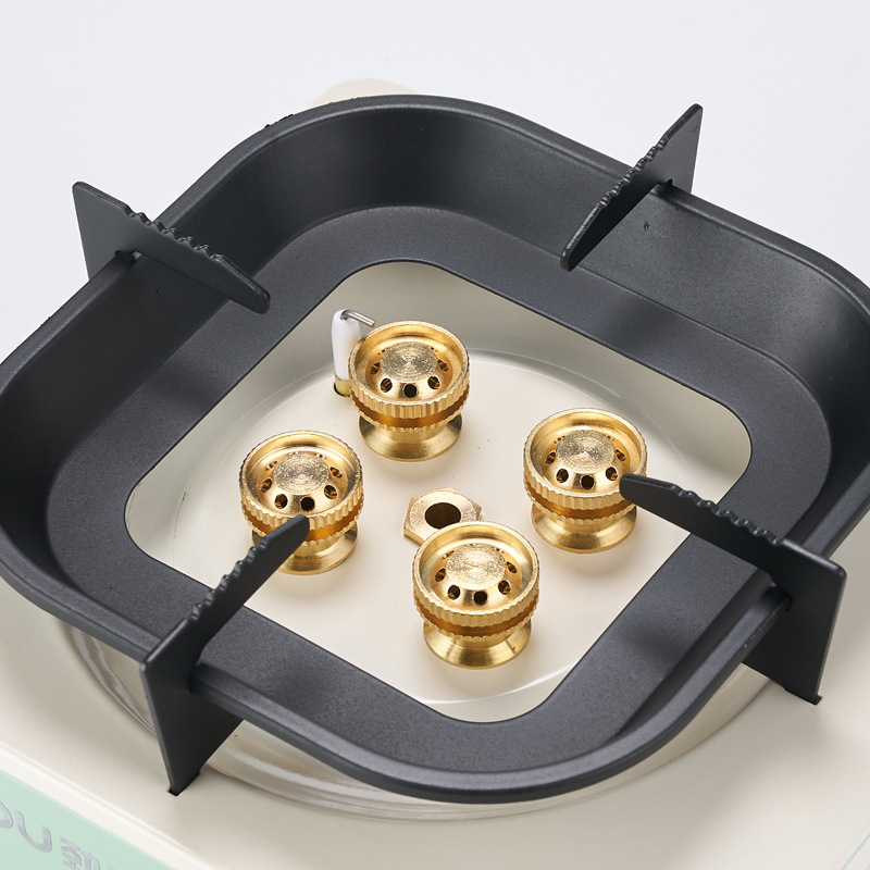 Korean-Style High-Power Explosion-Proof Gas Canister Integrated Five-Burner Outdoor Portable Gas Stove Picnic Gas Stove Set