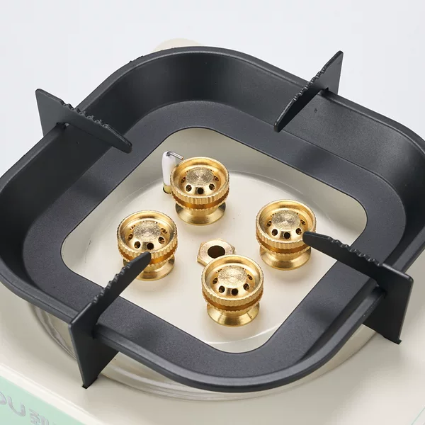Korean-Style High-Power Explosion-Proof Gas Canister Integrated Five-Burner Outdoor Portable Gas Stove Picnic Gas Stove Set