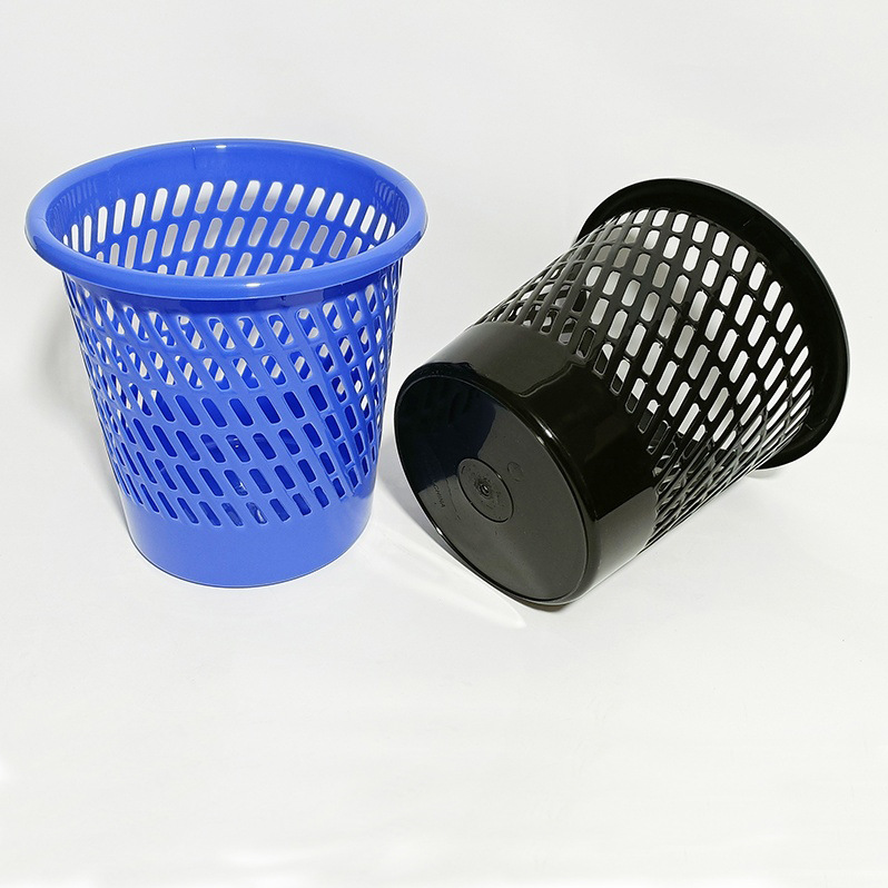 Household Waste Paper Basket Office Trash Can Kitchen Living Room Bathroom Trash Basket Night Market Stall Supply Wholesale