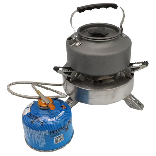 Aerogel Stove with Powerful Burner, Portable Gas Stove for Camping and Hiking, Outdoor Equipment
