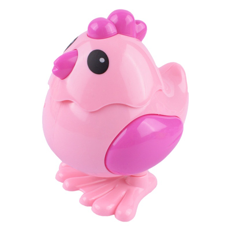 Popular en línea caliente primavera pollo juguete lindo animal creativo cadena saltar pollo puesto juguete al por mayor